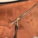 LOEWE Suede Puzzle Bag - Image 6