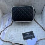 Chanel 25P Panda Quilted Bag 20cm - Image 12