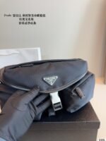 Prada Vintage Nylon Messenger Bag  Casual-Chic Unisex Satchel - Image 3