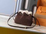 LV M11839 M57201 M57070 Ski Bella Bag - Perforated Suede & Shearling - Image 2