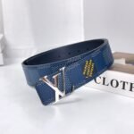 Louis Vuitton LV Leather Belts 1:1 Mirror Version - Image 5