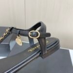 Chanel 25ss Chunky Heel Sandals Slippers Shoes - Image 7