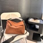 LOEWE Suede Puzzle Bag - Image 2