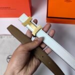 Hermes Leather Belts 1:1 Mirror Version - Image 5