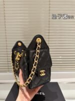 Chanel 25S Caviar Grain Hobo Bag - Image 13
