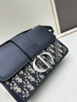 Dior 0251 Monogram Embossed Convertible Clutch Bag - Image 4