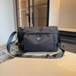 Prada's Latest Nylon Messenger Bag