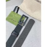 Gucci Cowhide Top Layer Paired with Fine Swivel Button Head 35MM - Image 2