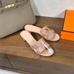 Hermes Slipper Sandals Heels Shoes - Image 5