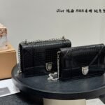 Dior Mirror AWA Shield Chain Shoulder Bag