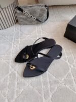 Saint Laurent Slipper Sandals Shoes - Image 5