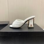 Chanel 25ss Sandals Slippers Chunky Heeled Stilettos - Image 7