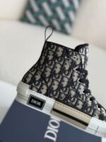 Dior B23 logo print high top sneakers Shoes - Image 7