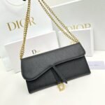 Dior Saddle Chain Wallet - Image 2