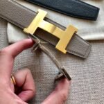 Hermes Leather Belts 1:1 Mirror Version - Image 3