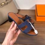 Hermes Slipper Sandals Heels Shoes - Image 6