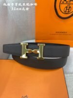 Hermes Leather Belts 1:1 Mirror Version - Image 2