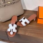 Hermes Slipper Sandals Heels Shoes - Image 4