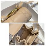 Dior Caro Leather Backpack 10A - Image 8