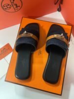 Hermes Sandals Slippers Chunky Heels - Image 4