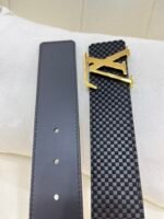 Louis Vuitton LV Leather Belts 1:1 Mirror Version - Image 4