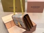 Burberry TB Flap Bag Signature B Lock Design - Image 4