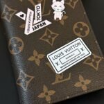 Louis Vuitton Leather Passport Cover - Image 2