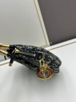 Dior 1681 Engraved Logo Adjustable Strap Shoulder Carryall Bag - Image 7