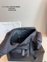 Prada Vintage Nylon Messenger Bag  Casual-Chic Unisex Satchel - Image 9