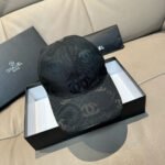 Chanel Baseball Cap - Classic Double C Canvas & Full-Grain Leather - Image 8