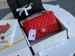 Chanel Caviar CF Medium 25CM Shoulder Bag 10A Quality - Image 3