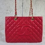 CHANEL GST 50995 Caviar Tote Bag - Image 10