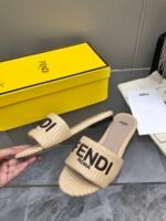 Fendi Slipper Sandals Shoes - Image 6