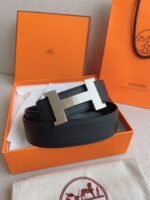 Hermes Leather Belts 1:1 Mirror Version - Image 2