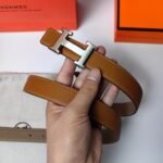 Hermes Leather Belts 1:1 Mirror Version - Image 2