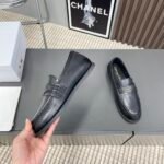 Dior Christian Paris Logo Embellished Casual Loafers Shoes - Image 3