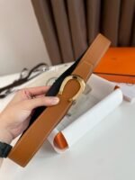 Hermes Leather Belts 1:1 Mirror Version - Image 3