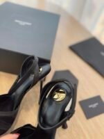 Saint Laurent YSL Heels Sandals Shoes - Image 8