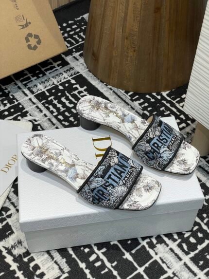 Dior Slipper Sandals Low Heel Shoes
