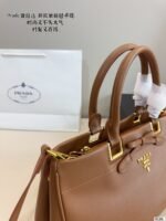Prada Leather Tote Bag  Premium Work Essentials Bag - Image 8