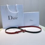 Dior Leather Belts