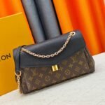 LV HeritageLuxe M26285 Saint-Germain PM Monogram Chain Handbag