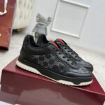 Gucci White Sneakers - 1:1 Replica Full Leather IP Lightweight Sole