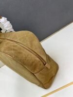 CHANEL 1S3273 Suede Calfskin Bowling Tote Bag - Image 14