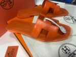 Hermes H Sandals Slippers Chunky Heels