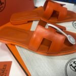 Hermes H Sandals Slippers Chunky Heels