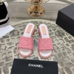 Chanel Slipper Sandals Heels Shoes - Image 3