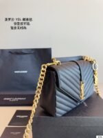 ​​YSL Messenger Bag 25cm Custom Embroidery Exclusive - Image 13
