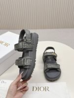 Dior With Logo Sandals Slipper Shoes - Image 4