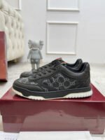 Gucci White Sneakers - 1:1 Replica Full Leather IP Lightweight Sole - Image 2